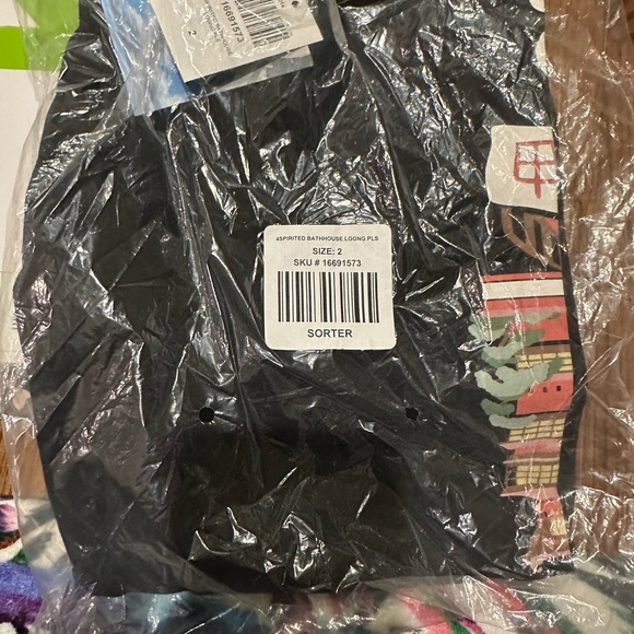 Her Universe Studio Ghibli Spirited Away Bathhouse Leggings Plus Size XL,2x,3X - Picture 3 of 5